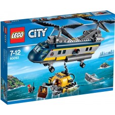 Конструктор LEGO City Вертолет исследователей моря (60093)